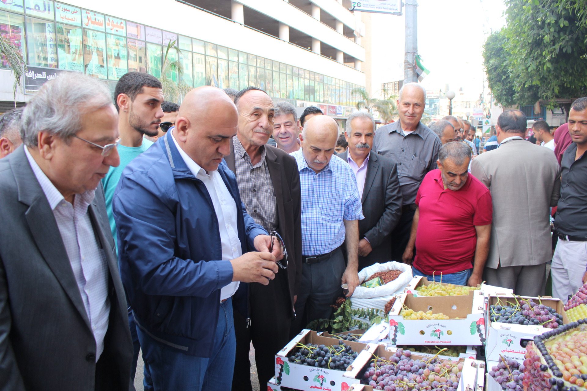 نابلس تستضيف اليوم التسويقي للعنب الفلسطيني ومنتجاته 22-9-2017