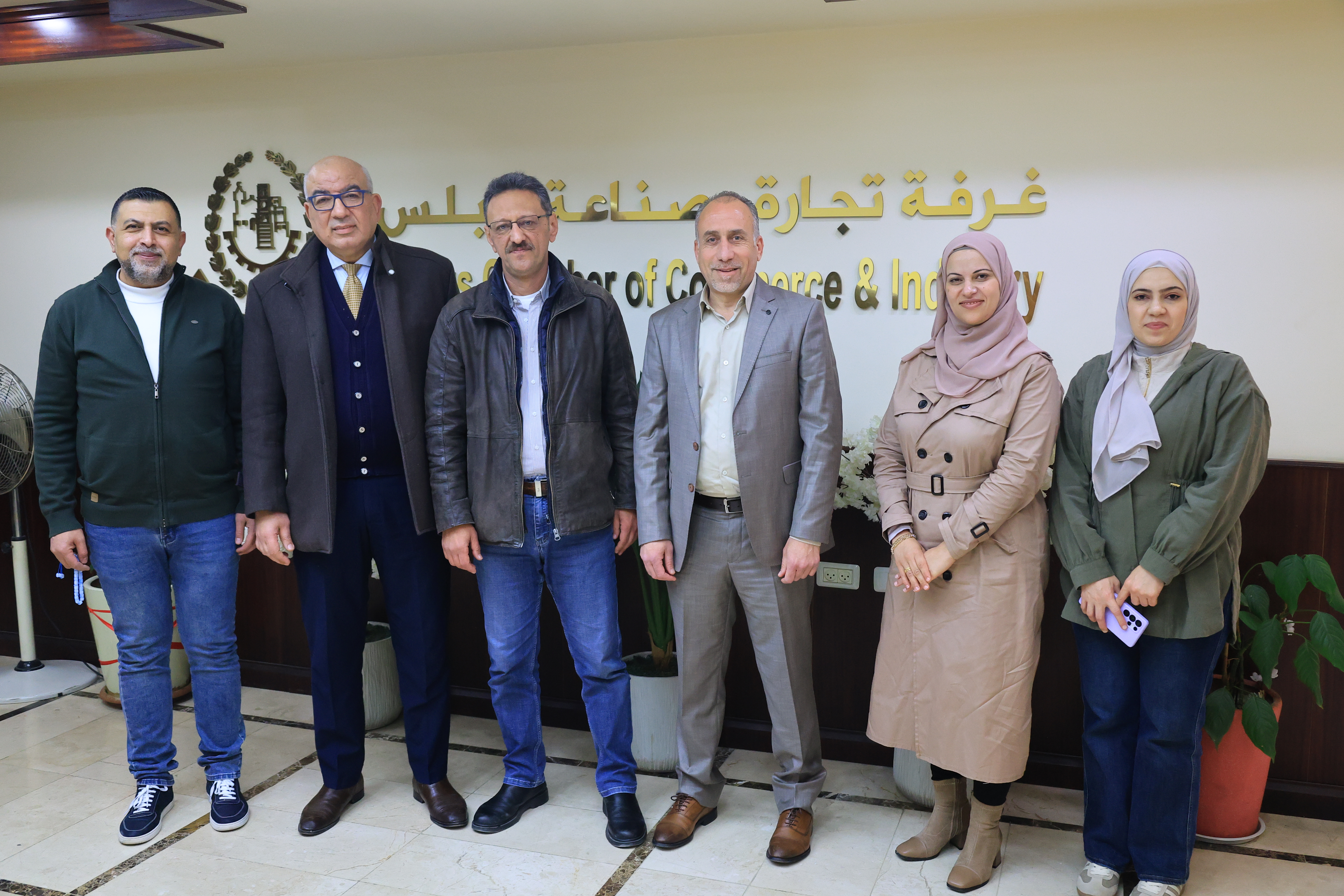 غرفة تجارة وصناعة نابلس تبحث مشروع المؤشر الجغرافي للصابون النابلسي 14-4-2026